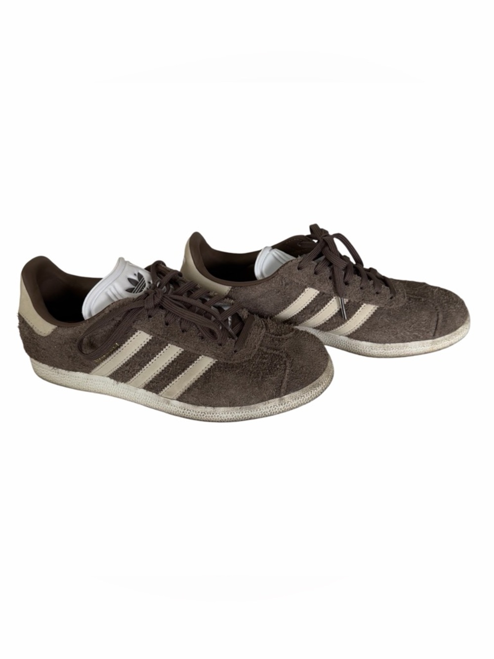 Adidas Gazelle Earth Strata Brown Suede Sneakers Womens 7.5